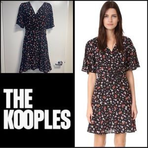 The Kooples Floral Silk Dress Size S